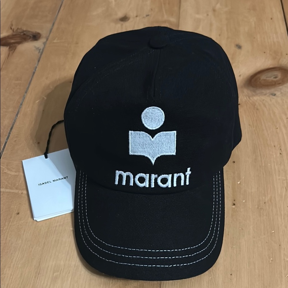 Isabel Marant Black Baseball Cap